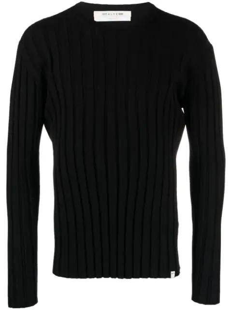 round neck ribbed-knit jumper by 1017 ALYX 9SM