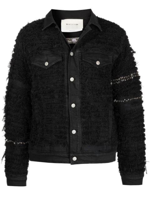 stud-embellished denim jacket by 1017 ALYX 9SM