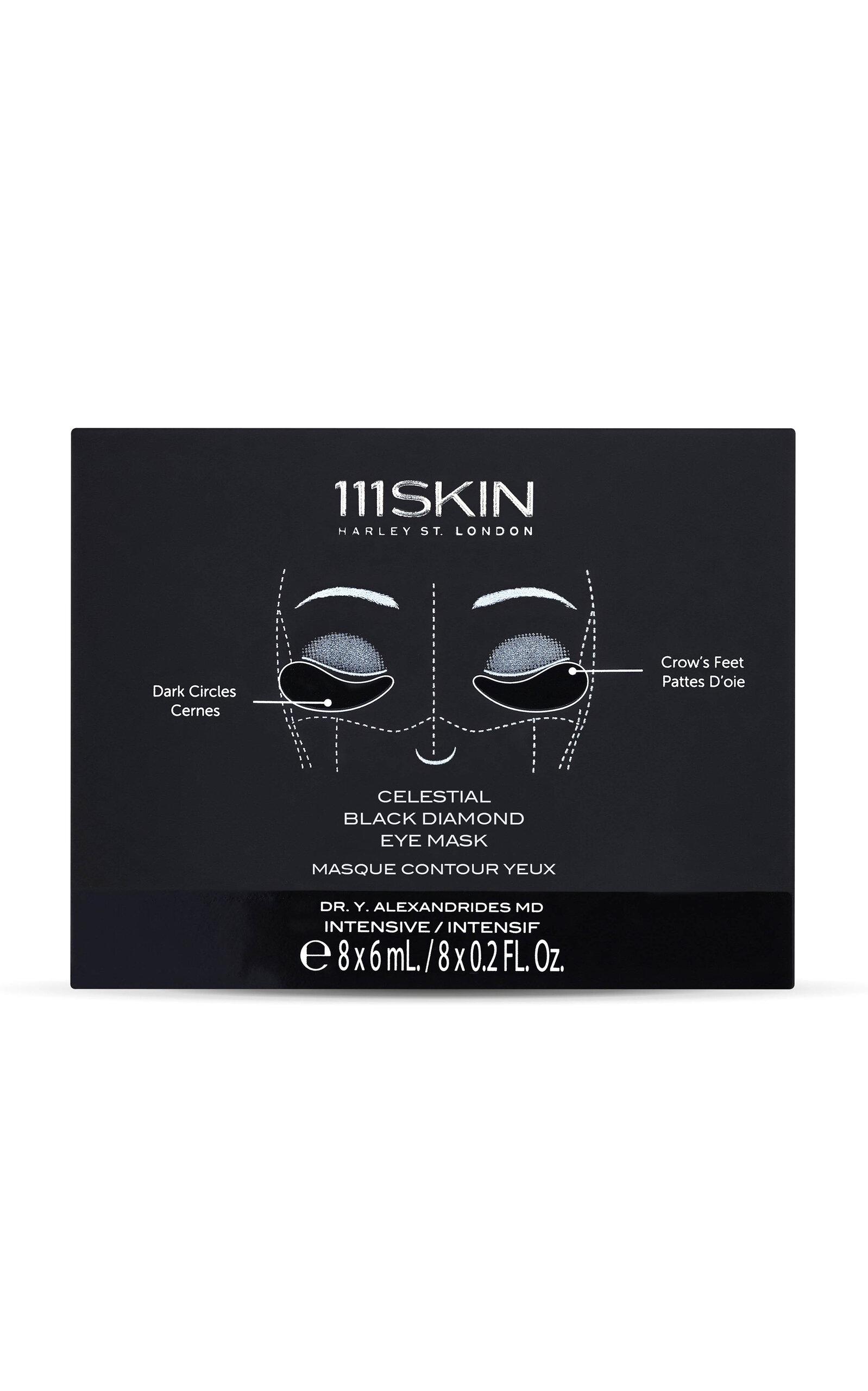 111SKIN Set-of-Eight Celestial Black Diamond Eye Masks - Moda Operandi by 111SKIN