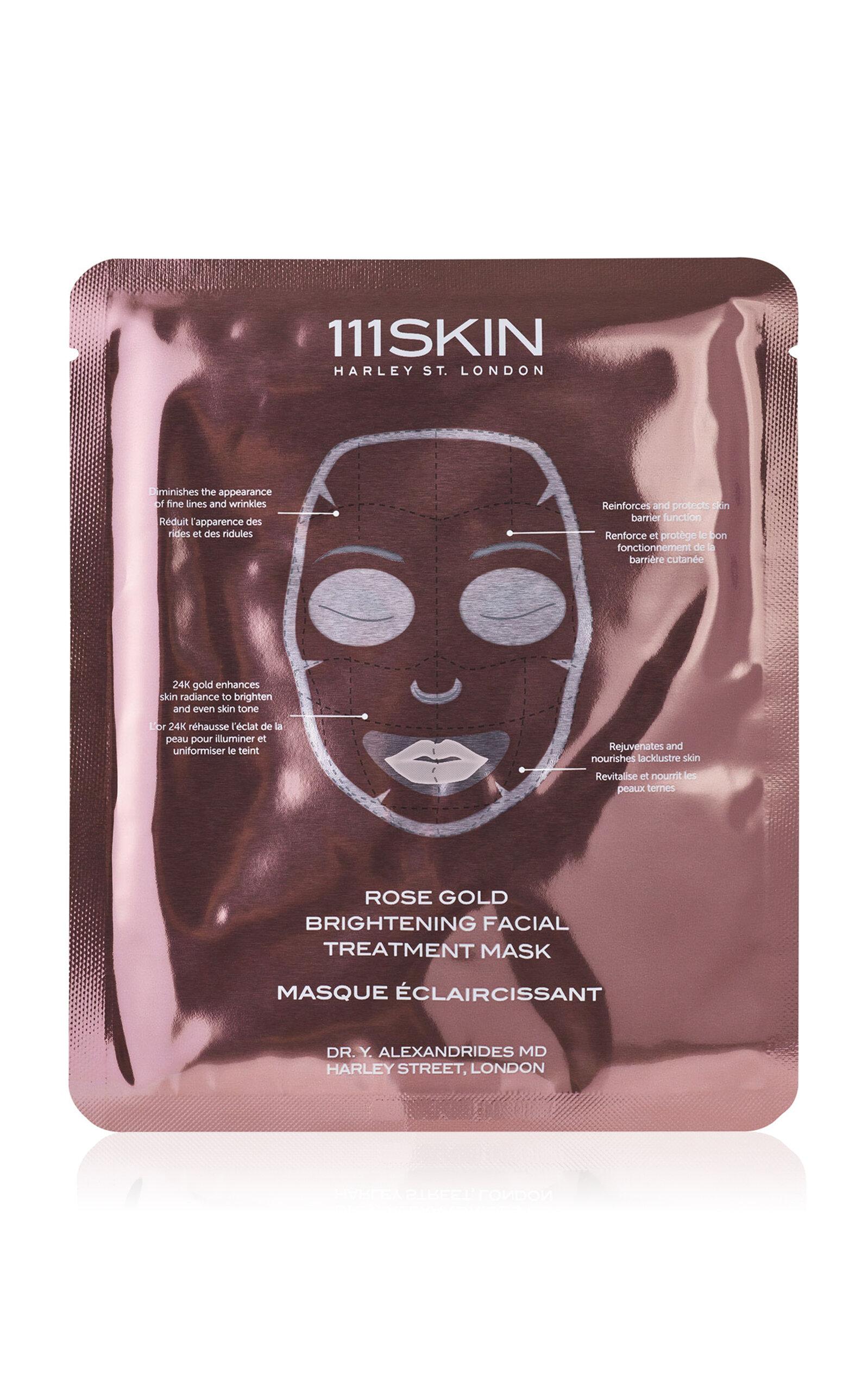 111SKIN Set-of-Five Rose Gold Brightening Facial Treatment Masks - Moda Operandi by 111SKIN