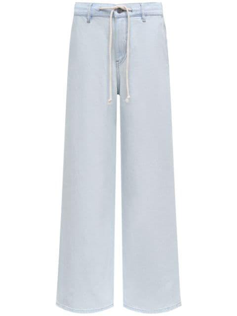 433 low-rise wide-leg organic cotton jeans by 12 STOREEZ