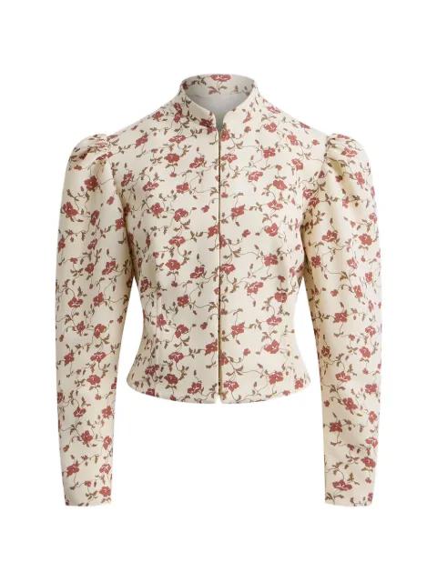 Nastenka floral-print jacket by 12 STOREEZ