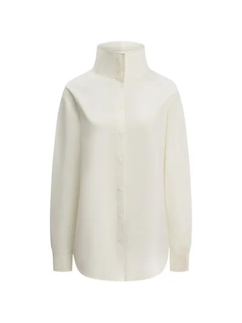 Simone high-neck shirt by 12 STOREEZ