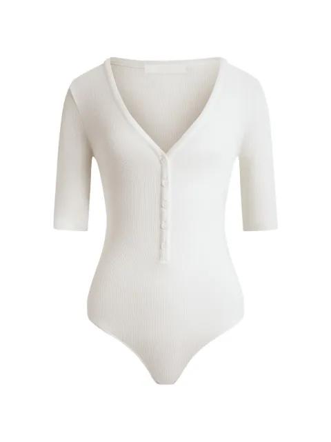 V-neck bodysuit by 12 STOREEZ