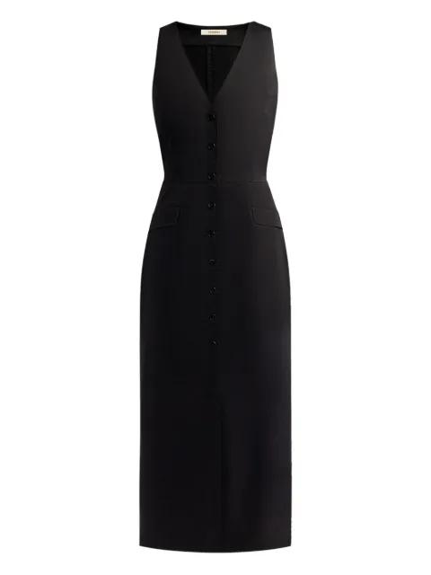 button-fastening dress by 12 STOREEZ
