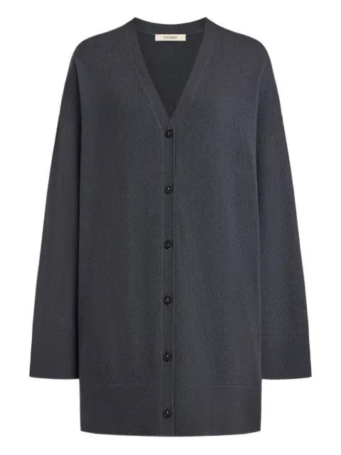 button-front cardigan by 12 STOREEZ