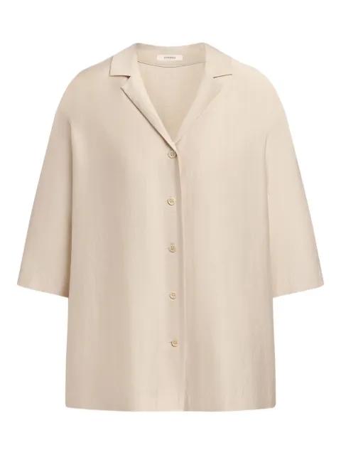 button-front short-sleeve shirt by 12 STOREEZ
