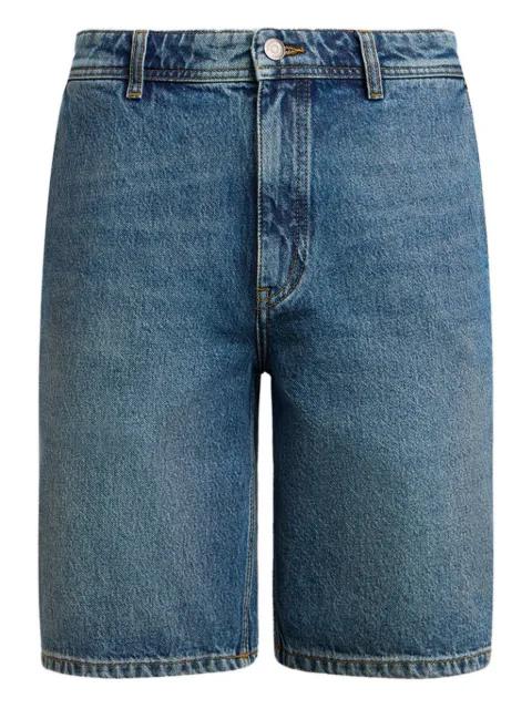 buttoned denim shorts by 12 STOREEZ