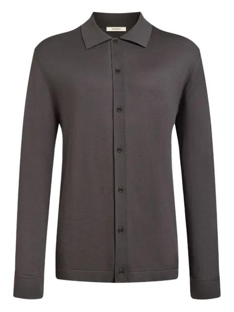 buttoned silk-cotton shirt by 12 STOREEZ