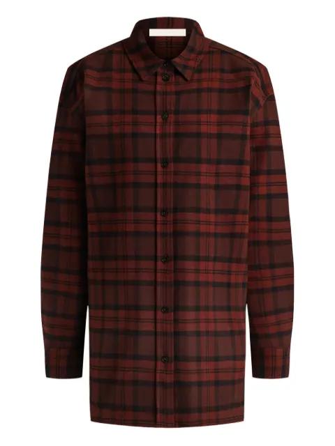 checked cotton shirt by 12 STOREEZ
