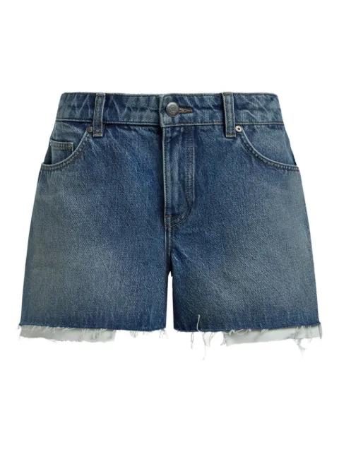 distressed denim shorts by 12 STOREEZ