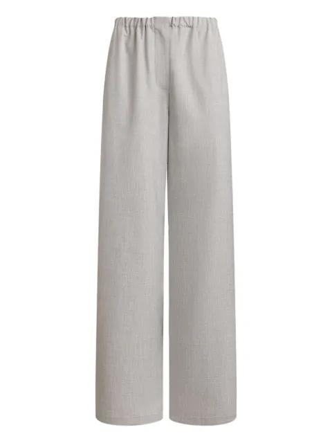 drawstring-hem wide-leg trousers by 12 STOREEZ