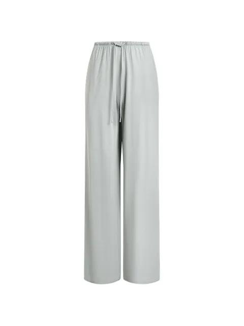 drawstring silk trousers by 12 STOREEZ
