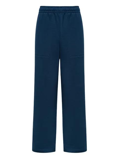 elasticated-waist cotton track pants by 12 STOREEZ