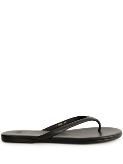 leather thong flip flops by 12 STOREEZ