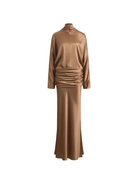 long-sleeved draped dress by 12 STOREEZ