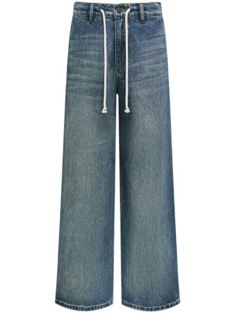 mid-rise wide-leg jeans by 12 STOREEZ