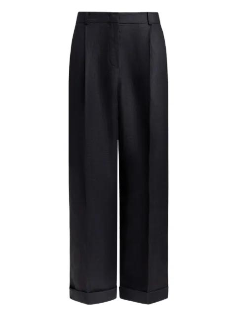 pleated cuffed trousers by 12 STOREEZ