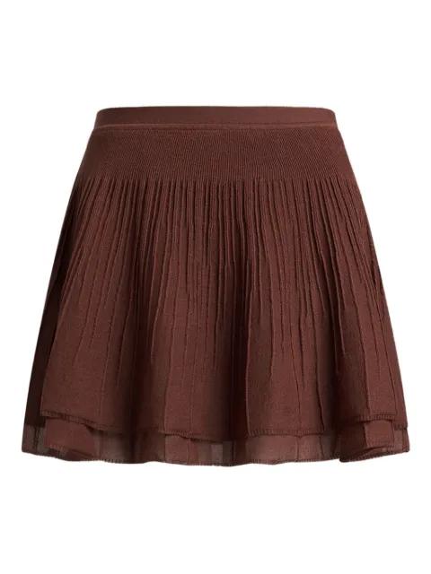 pleated tiered skirt by 12 STOREEZ
