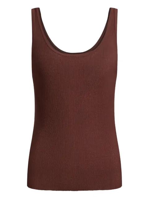 ribbed-knit tank top by 12 STOREEZ