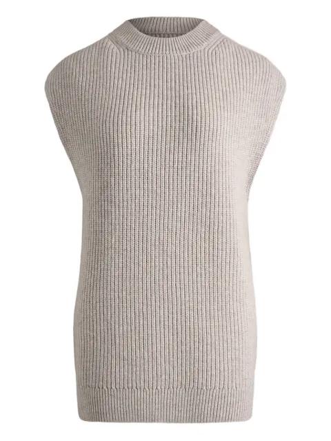 ribbed wool vest by 12 STOREEZ
