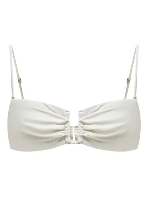 ruched bikini top by 12 STOREEZ