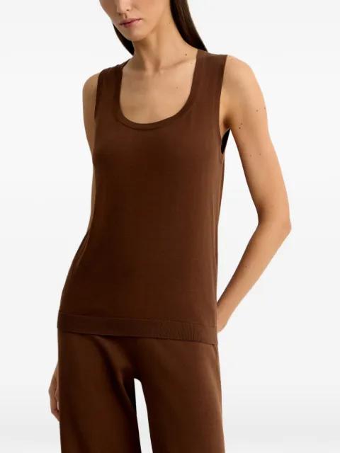scoop-neck tank top by 12 STOREEZ