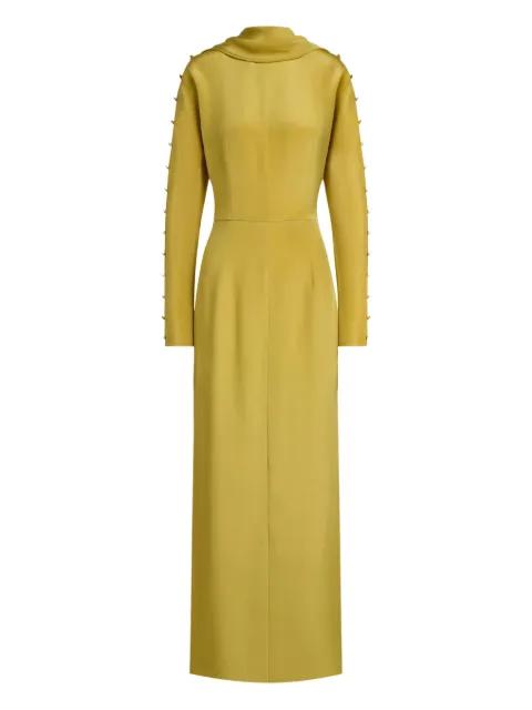 silk maxi dress by 12 STOREEZ