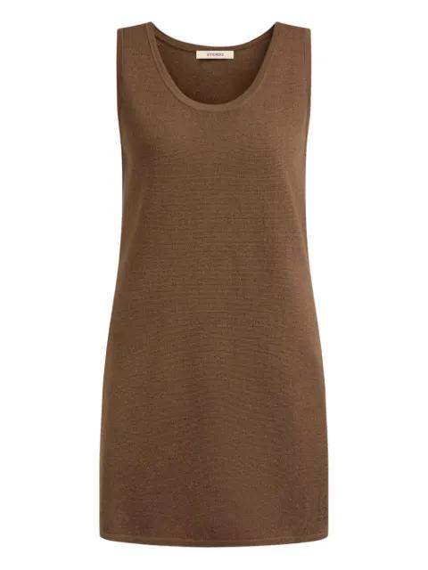 sleeveless scoop-neck mini dress by 12 STOREEZ