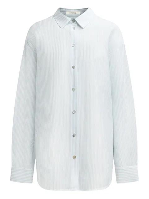 striped cotton shirt by 12 STOREEZ