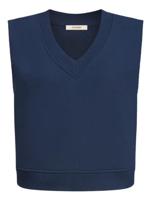 v-neck top by 12 STOREEZ