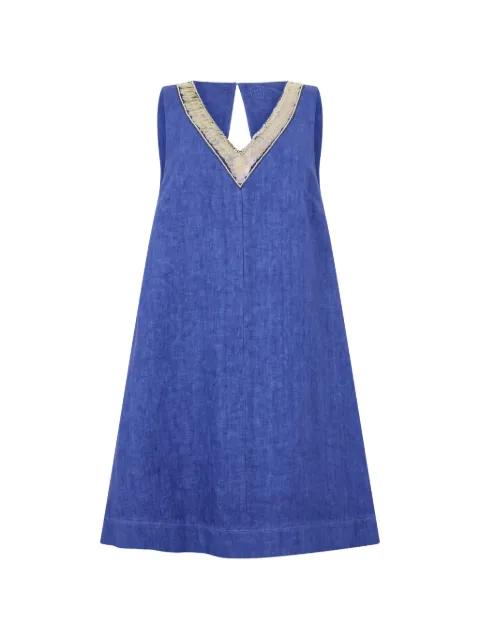 A-line embellished dress by 120% LINO
