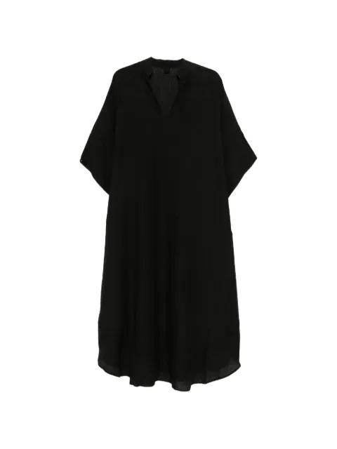 V-neck midi dress by 120% LINO