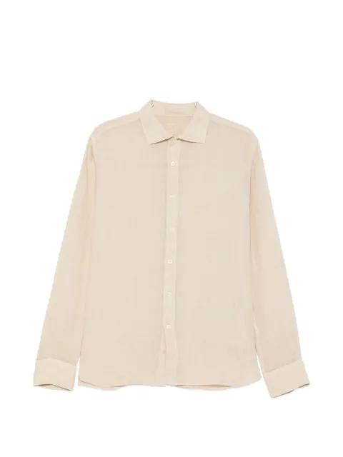 buttoned long-sleeve shirt by 120% LINO