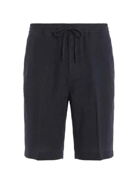 drawstring linen shorts by 120% LINO