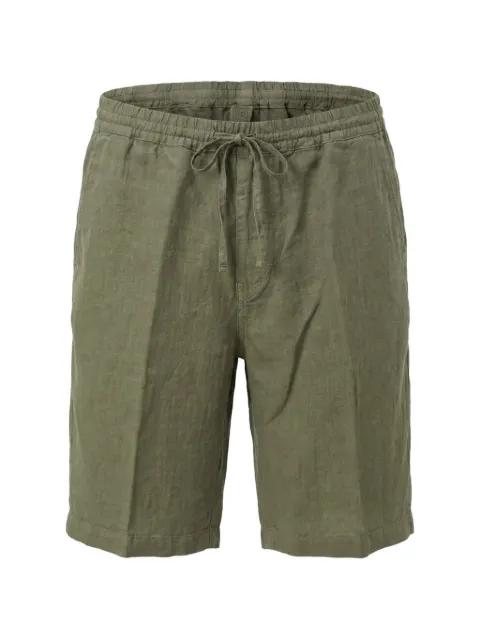 drawstring linen shorts by 120% LINO