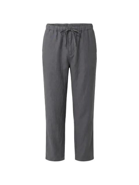 drawstring linen trousers by 120% LINO