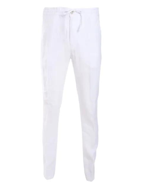 drawstring-waist trousers by 120% LINO
