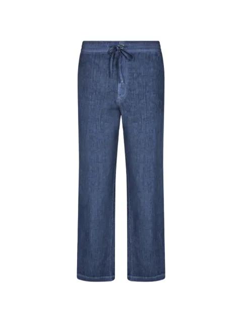 drawstring-waist trousers by 120% LINO