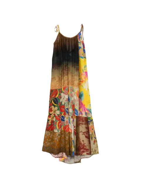 floral-print maxi dress by 120% LINO
