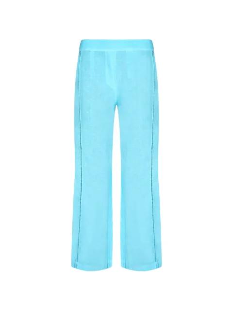 ladder-stitch trousers by 120% LINO