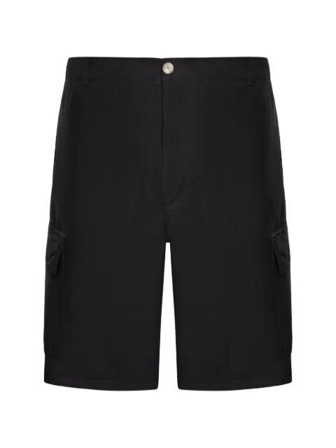 linen cargo shorts by 120% LINO