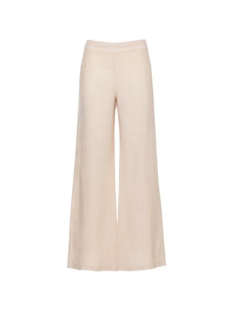 linen palazzo pants by 120% LINO