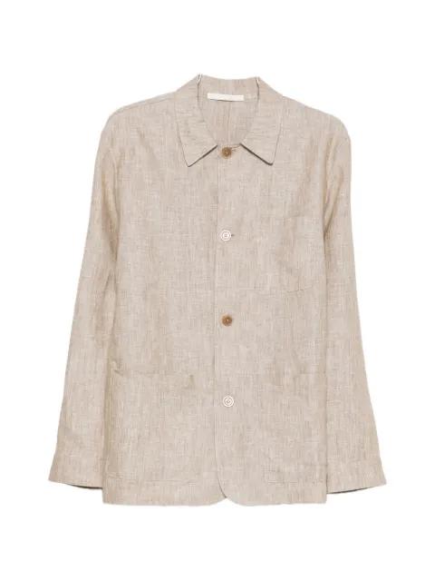 linen shirt jacket by 120% LINO