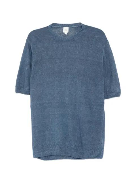linen short-sleeved T-shirt by 120% LINO