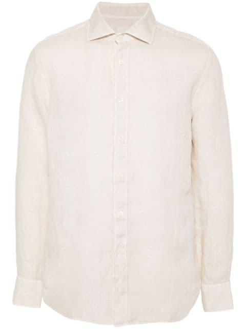 long-sleeves linen shirt by 120% LINO