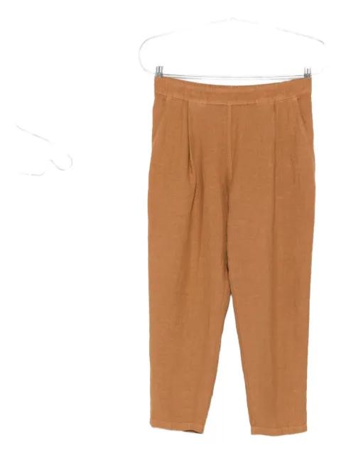 pleated linen trousers by 120% LINO