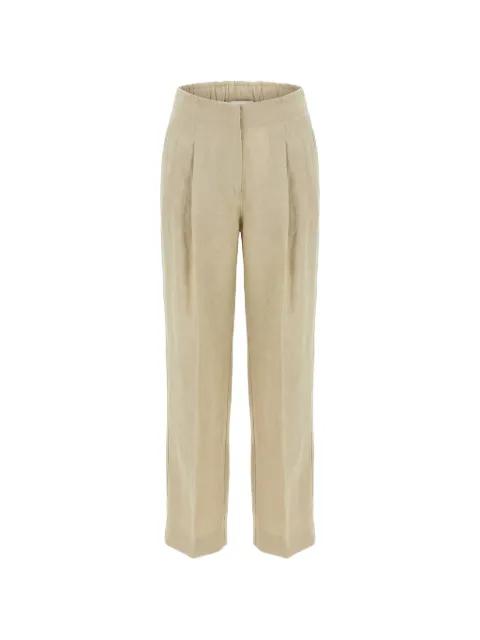 pleated trousers by 120% LINO