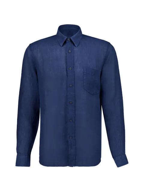 pocket long-sleeve shirt by 120% LINO