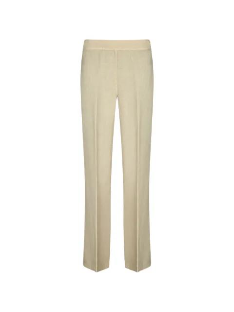 pressed-crease trousers by 120% LINO